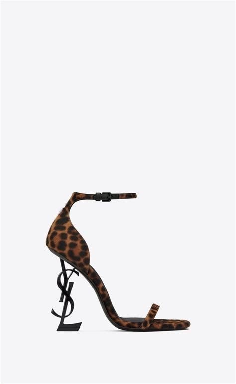 leopard heels ysl|Saint Laurent Official Online Store .